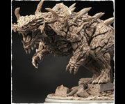 Behemoth, Tarrasque (5 sizes) D&D Miniature | 292mmmm Long, 104mm Height | Resin Statue | Figurine - Only-Games