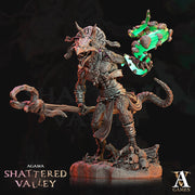 Lizardman Druid, Wizard, Sorcerer, Cleric | 28mm, 32mm, 54mm, 75mm, 100m, Scales | Dungeons and Dragons | Pathfinder | Archvillain Games - Only-Games