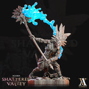 Lizardman Druid, Wizard, Sorcerer, Cleric | 28mm, 32mm, 54mm, 75mm, 100m, Scales | Dungeons and Dragons | Pathfinder | Archvillain Games - Only-Games