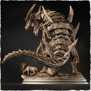 Forest Beast, Tarrasque D&D 5e | 28mm,32mm scales 145mm Long, 95mm Height | Resin Statue Figurine | Dungeons and Dragons | Pathfinder - Only-Games