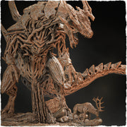 Forest Beast, Tarrasque D&D 5e | 28mm,32mm scales 145mm Long, 95mm Height | Resin Statue Figurine | Dungeons and Dragons | Pathfinder - Only-Games