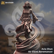 Female Monk Sorcerer Druid Miniature | 28mm, 32mm,54mm,75mm, 100mm Scales | Dungeons and Dragons Pathfinder |DM Stash - Only-Games