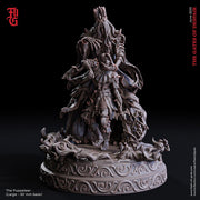 Wizard Enchanter, Warlock, Sorcerer | 28mm, 32mm,54mm,75mm,100mm Scale | Player Character Mini-D&D 5e Pathfinder Figurine | Flesh of Gods - Only-Games