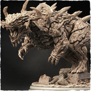 Behemoth, Tarrasque (5 sizes) D&D Miniature | 292mmmm Long, 104mm Height | Resin Statue | Figurine - Only-Games