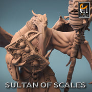 Dragonborn Wizard Necromancer Sorcerer D&D,  Unpainted Miniature | 28mm, 32mm,54mm,75mm,100mm Scales | Dungeons and Dragons | Pathfinder | - Only-Games