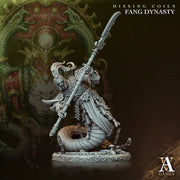 Yuan-ti Halfblood  Malison D&D 5e | 28mm, 32mm,54mm,75mm,100mm Scales | Dungeons and Dragons 5e figure | Pathfinder | Archvillain Games - Only-Games