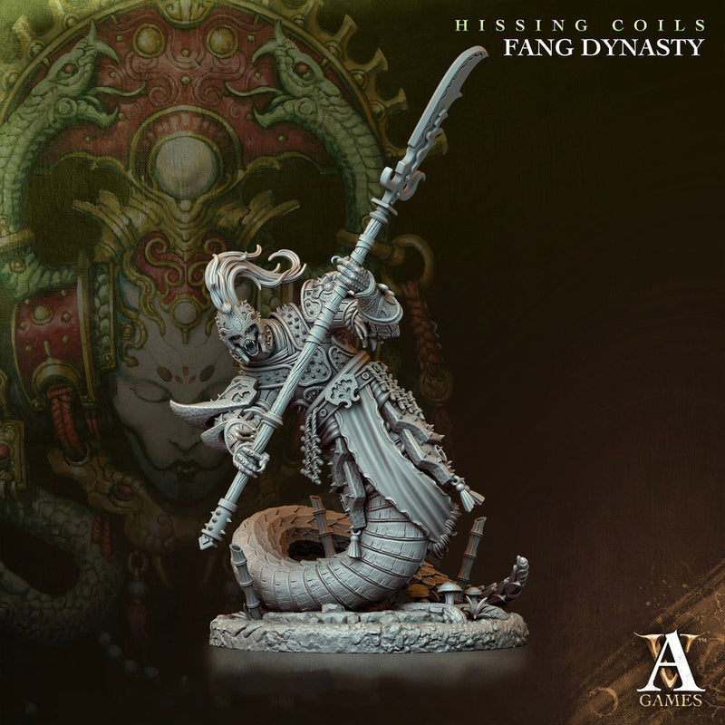Yuan-ti Halfblood  Malison D&D 5e | 28mm, 32mm,54mm,75mm,100mm Scales | Dungeons and Dragons 5e figure | Pathfinder | Archvillain Games - Only-Games