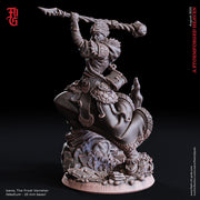 Human Druid Cleric Wizard PC NPC | Premium Resin Miniature 28mm,32mm,54mm,75mm,100mm Scale | Dungeons and Dragons, Pathfinder |Flesh of Gods - Only-Games