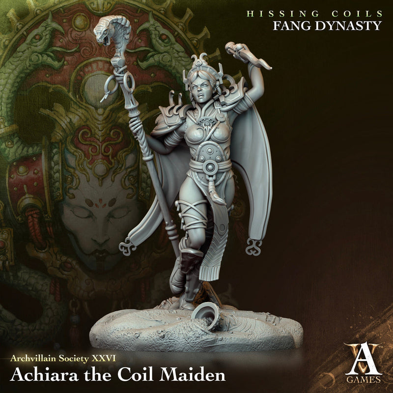 Human Female Wizard Sorcerer Warlock Cleric PC / NPC | 28mm,32mm,54mm,75mm,100mm Scales| Dungeons and Dragons | Pathfinder | Battle Wizard - Only-Games