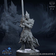 Dark Elf Fighter Ranger PC / NPC Unpainted | 28mm,32mm,54mm,75mm,100mm Scale | Resin Dungeons and Dragons D&D 5e  | Pathfinder | - Only-Games