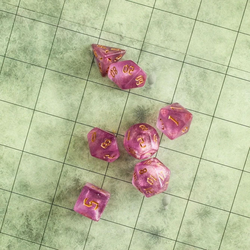 Rose Fog Dice Set