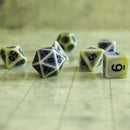 Archaic Dark Yellow Green Dice Set