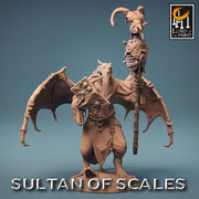 Dragonborn Wizard Necromancer Sorcerer D&D,  Unpainted Miniature | 28mm, 32mm,54mm,75mm,100mm Scales | Dungeons and Dragons | Pathfinder | - Only-Games
