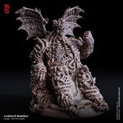 Archdevil Baalzhor Demon | 28mm,32mm,54mm,75mm,100mm Scale  - Boss Monster Mini - Minis - D&D 5e - Pathfinder Figurine | Flesh of Gods - Only-Games