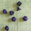 Archaic Dark Purple Dice Set