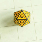 Yellow Zoltar Dice Set - Only-Games