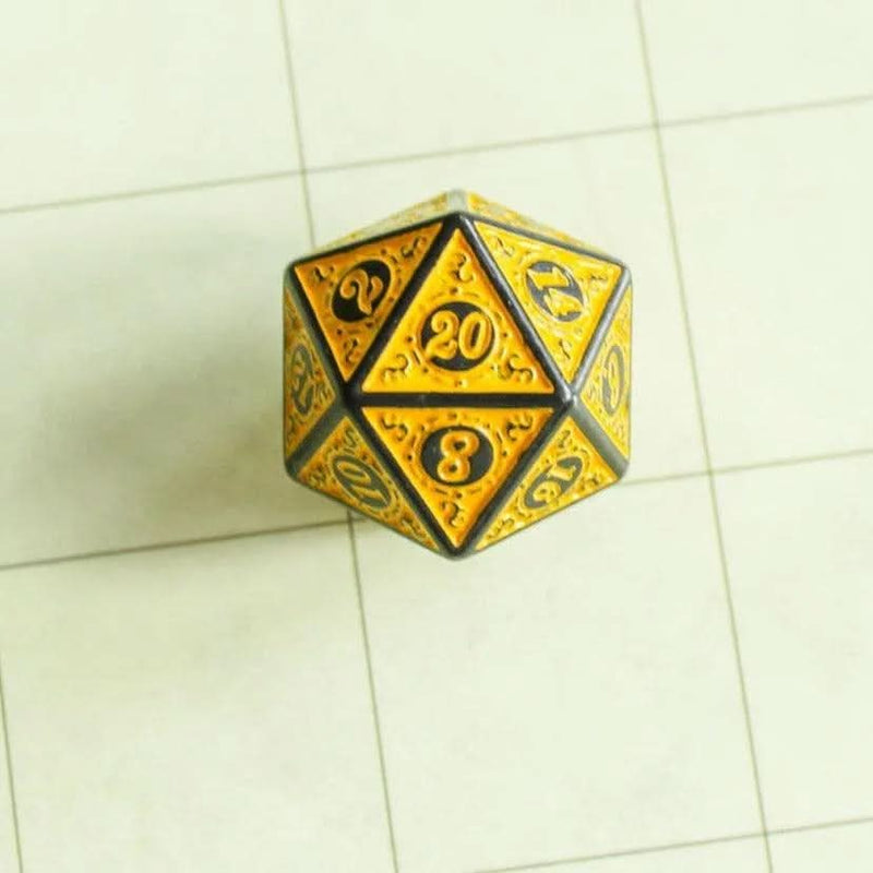 Yellow Zoltar Dice Set - Only-Games