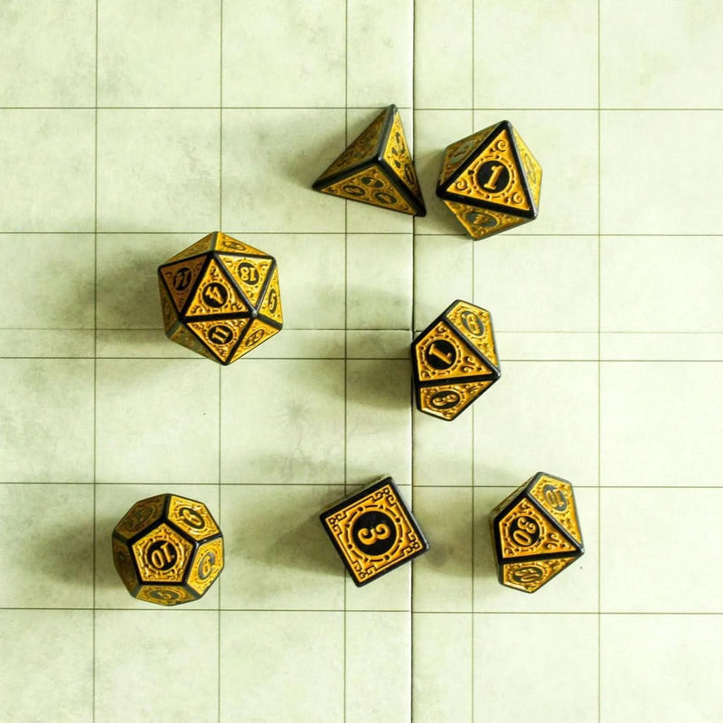 Yellow Zoltar Dice Set - Only-Games