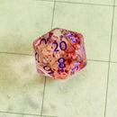 Dark Red Glint TTRPG Dice Set