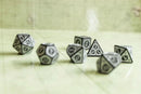 White Zoltar Dice Set