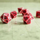 Archaic Light Red Dice Set