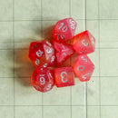 Lesbian Pride Flag Dice Seet