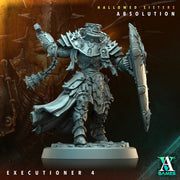 Sci-Fi Miniature Crownthorn Hallowed Sisters Absolution | 28mm,32mm, 54mm, 75mm,100mm Scales | Resin Mini | Archvillain Games - Only-Games
