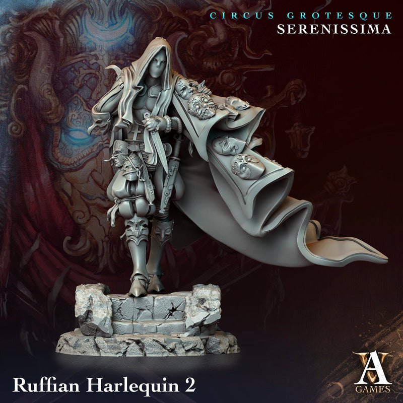 Rogue Phantom, Assassin, Swashbuckler | 5 Sizes /Scale | Dungeons and Dragons Miniature Figurine D&D - Only-Games