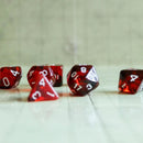Red Smoke Dice Set