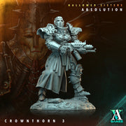 Sci-Fi Miniature Crownthorn Hallowed Sisters Absolution | 28mm,32mm, 54mm, 75mm,100mm Scales | Resin Mini | Archvillain Games - Only-Games