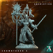 Sci-Fi Miniature Crownthorn Hallowed Sisters Absolution | 28mm,32mm, 54mm, 75mm,100mm Scales | Resin Mini | Archvillain Games - Only-Games