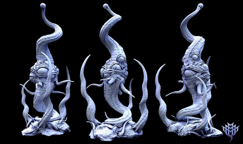Mindwitness (Mind Flayer infected Beholder) Elder Brain |100 mm (3.9") tall 28mm,32mm,75mm Scales | Dungeons and Dragons |Pathfinder |DnD 5e - Only-Games