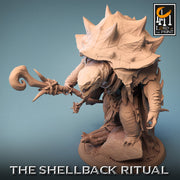 Tortle Druid Cleric Monk PC NPC | 5 Sizes /Scales | Player Character Mini -D&D Pathfinder - Only-Games
