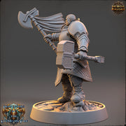 Oath of Devotion Paladin, Cleric PC Unpainted  | 28mm,32mm,54mm,75mm,100mm Scales | Dungeons and Dragons | Pathfinder | Daybreak Miniatures - Only-Games