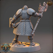 Oath of Devotion Paladin, Cleric PC Unpainted  | 28mm,32mm,54mm,75mm,100mm Scales | Dungeons and Dragons | Pathfinder | Daybreak Miniatures - Only-Games