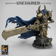 Oathbreaker Paladin Chaos Knight Unpainted | 28mm, 32mm Scales | 54mm & 75mm | Dungeons and Dragons | Pathfinder | OLAF| Lord Of the Print - Only-Games