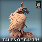 Harpy Winged Monstrosity | 28mm,32mm,54mm,75mm,100mm Scale Resin Mini | Dungeons and Dragons D&D 5e Pathfinder | Lord of the Print - Only-Games