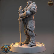Oath of the Ancients Paladin, Cleric  | 28mm, 32mm, 54mm, 75mm Scales | 100mm Tall | Dungeons and Dragons | Pathfinder | Daybreak Miniatures - Only-Games
