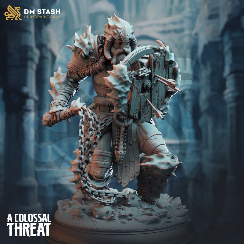 Frost Giant Monster And/Or Viking Human Barbarian Fighter PC NPC | 28mm, 32mm,54mm,75mm,100mm Scales | Dungeons and Dragons | Pathfinder | - Only-Games