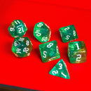 Forest Green Fog Dice