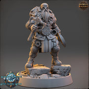 Viking Human Ranger Barbarian Fighter PC NPC | 28mm, 32mm,54mm, 75mm, 100mm Scales | Dungeons and Dragons | Pathfinder | Daybreak Miniatures - Only-Games