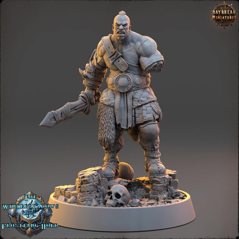 Viking Human Ranger Barbarian Fighter PC NPC | 28mm, 32mm,54mm, 75mm, 100mm Scales | Dungeons and Dragons | Pathfinder | Daybreak Miniatures - Only-Games