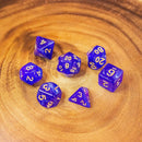 Royal Blue Shimmer Dice