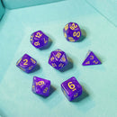 Magenta Shimmer Dice Set