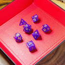 Magenta Shimmer Dice Set