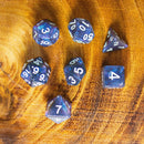 Blue Navy Shimmer Dice