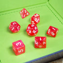 Blush Glitter Dice Set
