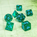 Moss Shimmer Dice Set