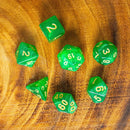 Shamrock Shimmer Dice Set