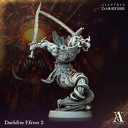 Djinni, Dao, Efreeti, Genie | 28mm, 32mm,54mm,75mm,100mm Scales | Dungeons and Dragons 5e figure | Pathfinder | Archvillain Games - Only-Games